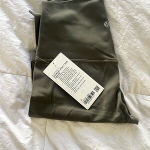 lululemon athletica Olive Green Align Leggings